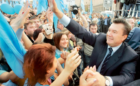 Viktor Ianukovici, noul presedinte al Ucrainei