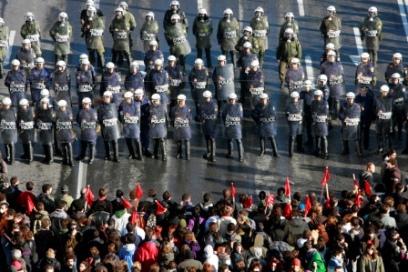 Grecia, amenintata de noi proteste violente