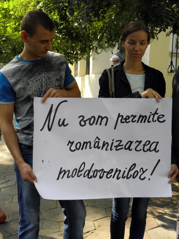 Actiunile de protest anti-romanesti, frecvente la Odessa