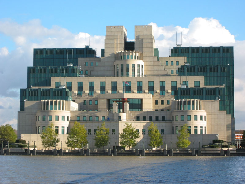 Sediul MI5, principala linie de aparare britanica impotriva spionajului chinezesc