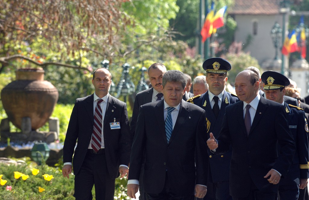 Presedintii Traian Basescu si Mihai Ghimpu consolideaza parteneriatul strategic dintre Chisinau si Bucuresti