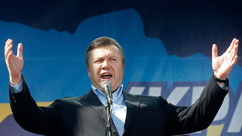 Presedintele Ianukovici copiaza modelul Putin