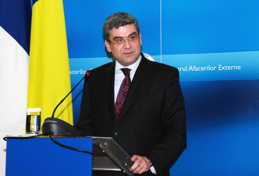 Ministrul roman de Externe, Teodor Baconschi, sprijina integrarea europeana a Republicii Moldova