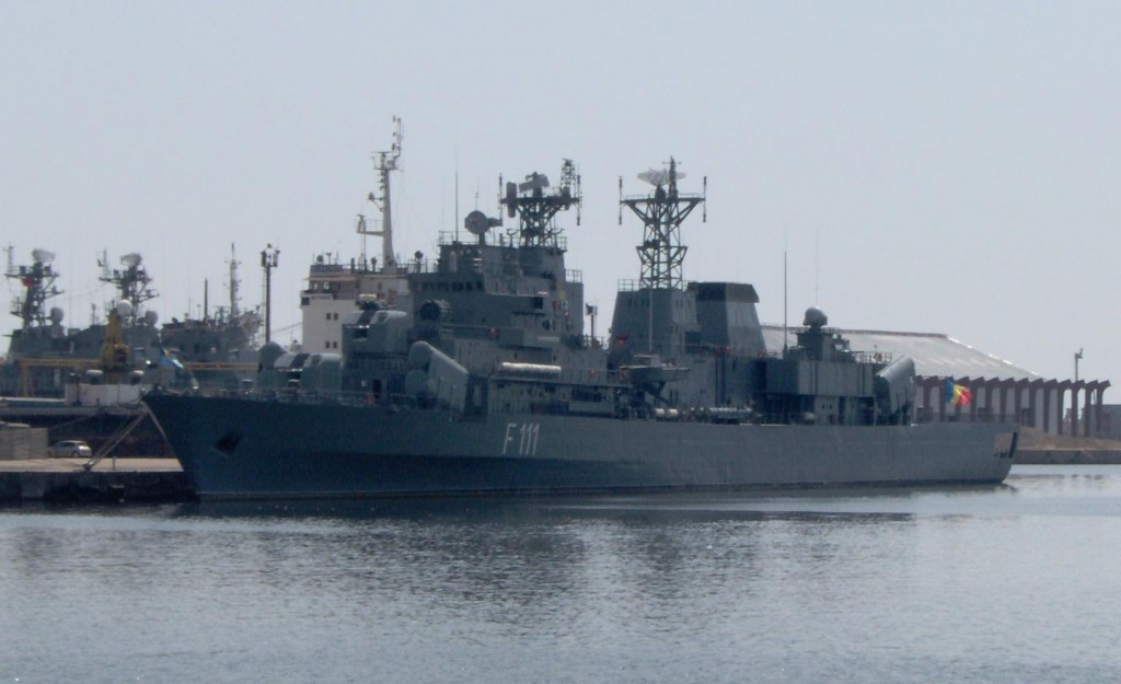 Fregata romaneasca "Marasesti", participanta la misiuni internationale sub egida ONU si NATO