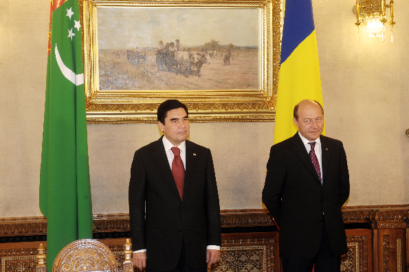 Basescu si Gurbanguli Berdimuhamedov 2
