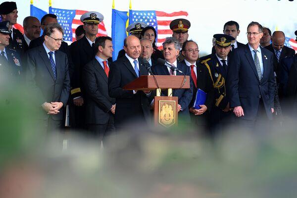 Baza militara de la Deveselu, inaugurata oficial de catre Romania si SUA