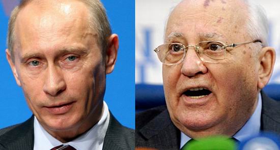 Vladimir Putin: Gorbaciov a distrus URSS, “marea Rusie”
