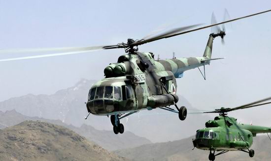 Rusia, pregatita sa livreze Afganistanului primul lot de Mi-17