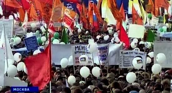 Proteste masive la Moscova