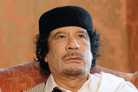 Kadhafi, fugarit din Libia