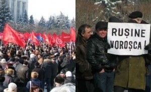 PCRM continua protestele la Chisinau