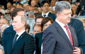 Porosenko: Ucraina este angajata intr-un `razboi real` cu Rusia