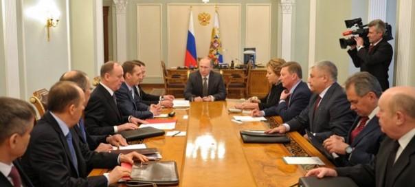 Putin discuta in Consiliul de Securitate anexarea Crimeei