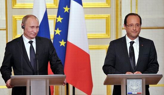 Scutul antiracheta NATO: Hollande si Putin, pe aceeasi linie