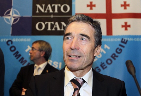 Rasmussen: Georgia nu este inca pregatita sa adere la NATO