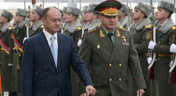 Fuziune militara pe axa Moscova-Erevan