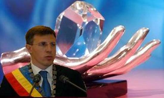 Dorin Chirtoaca, omul politic al anului, la Gala premiilor TVR International
