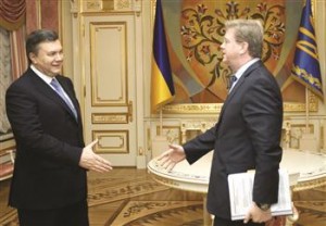 Ucraina vrea in UE, politicienii pro-rusi raman cu limbajul sovietic de lemn