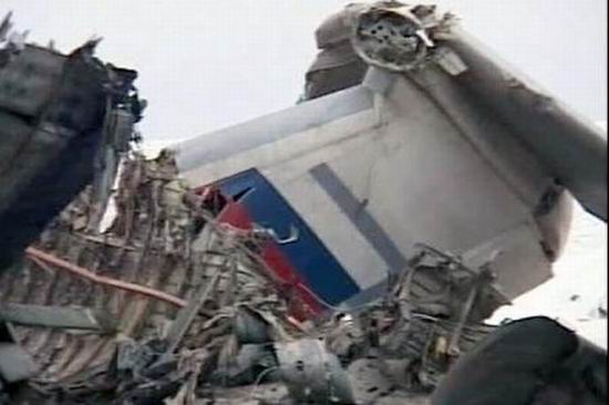 Accident aviatic in Rusia