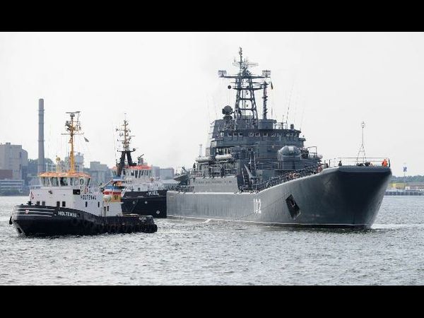 Nave rusesti se indreapta spre portul sirian Tartus