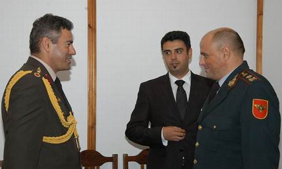 Atatasatul militar turc, in vizita la seful Marelui Stat Major din R. Moldova