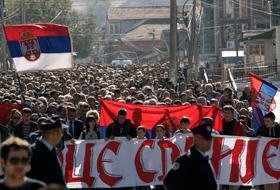 Sarbii din Kosovo fac referendum impotriva concesiilor Belgradului fata de Pristina
