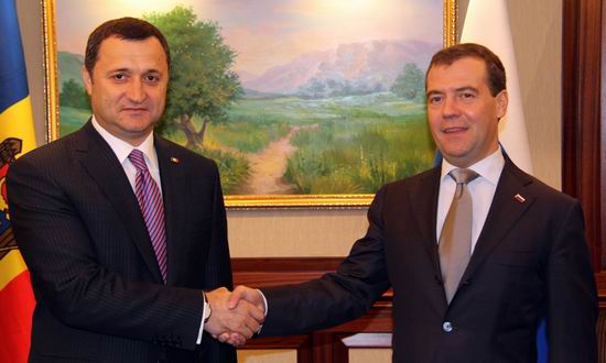 Filat s-a intalnit cu Medvedev si Berdimuhamedov