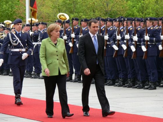 Angela Merkel la Chisinau: „Moldova este un pilon al Parteneriatului Estic”