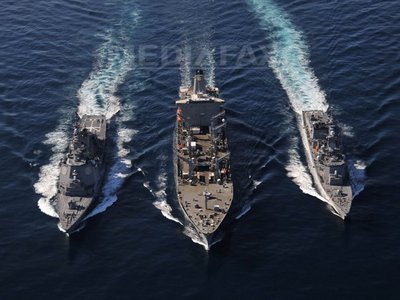 Exercitii navale ruse in Mediterana