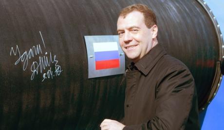Kremlinul da startul oficial la Nord Stream