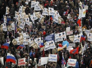 Manifestantii rusi, „reprimati” prin legi usturatoare