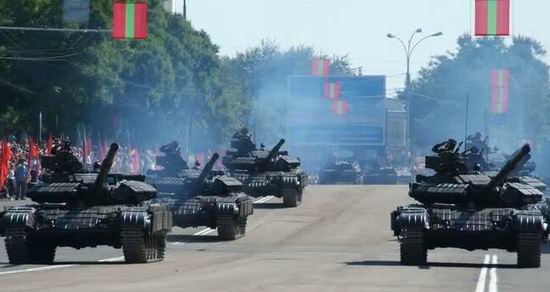 Tancuri langa Tiraspol. Pregateau rusii o invazie in 2009?