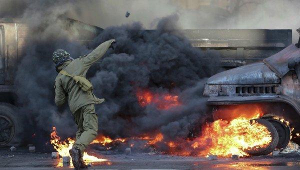 Razboi in strada la Kiev: bilant provizoriu de cinci morti si peste 150 de raniti din randul protestarilor