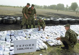 100 de kilograme de heroina descoperite de autoritati in Siberia