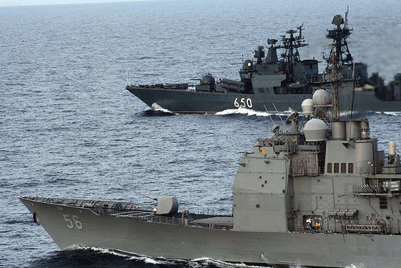 Fortele militare ruse trimit nave de razboi in Mediterana