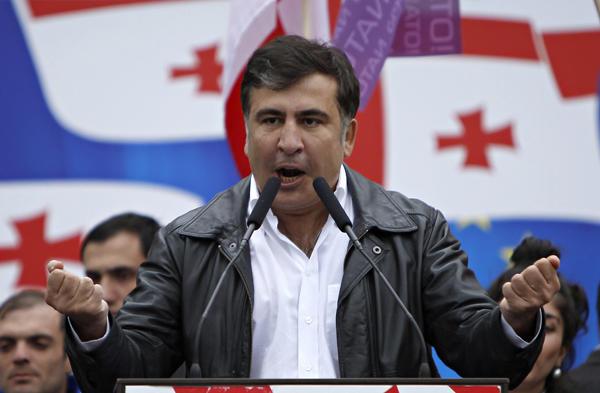 Saakasvili cere ajutorul SUA in fata lui Putin