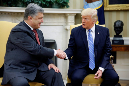 Trump și Poroșenko au discutat despre cooperarea „tehnico-militară” dintre SUA și Ucraina
