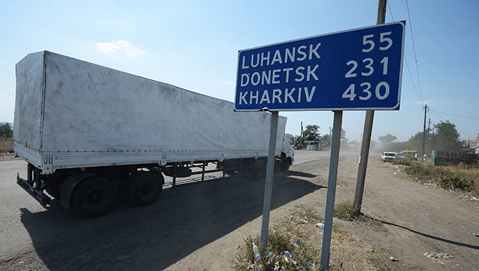 Kremlinul asigură că va sprijini în continuare regiunile Donețk și Lugansk cu „ajutoare umanitare”