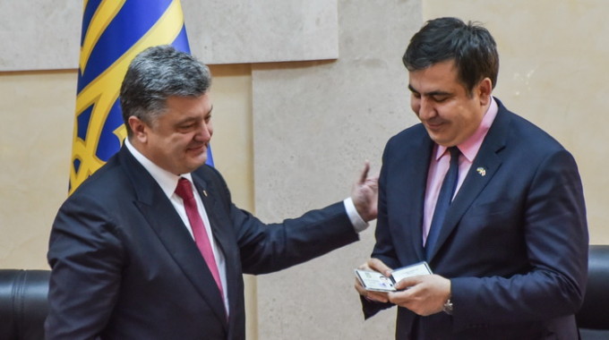 Saakașvili vrea o luptă comună împotriva oligarhilor de la Kiev și Chișinău