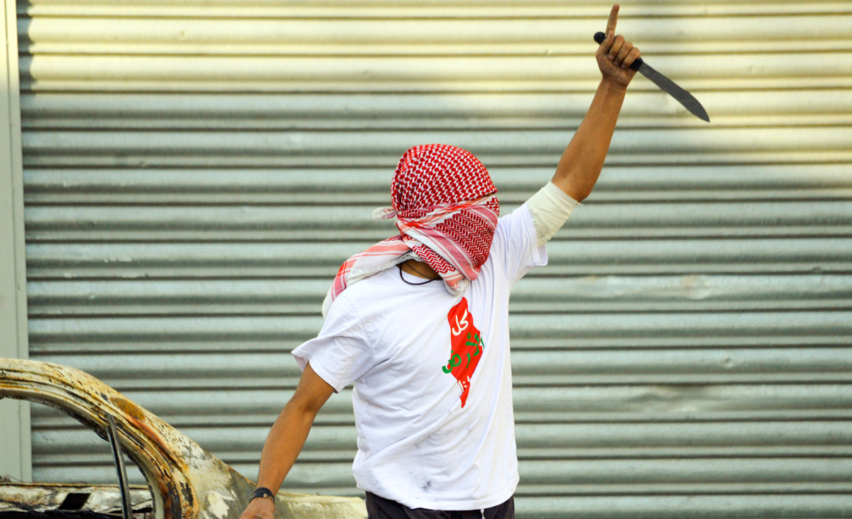 Intifada cuțitelor, raspunsul palestinian la esecul negocierilor pentru pace