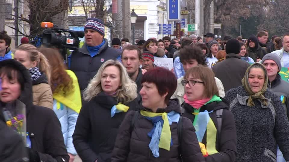 Cetățenii ucraineni părăsesc în mod masiv țara