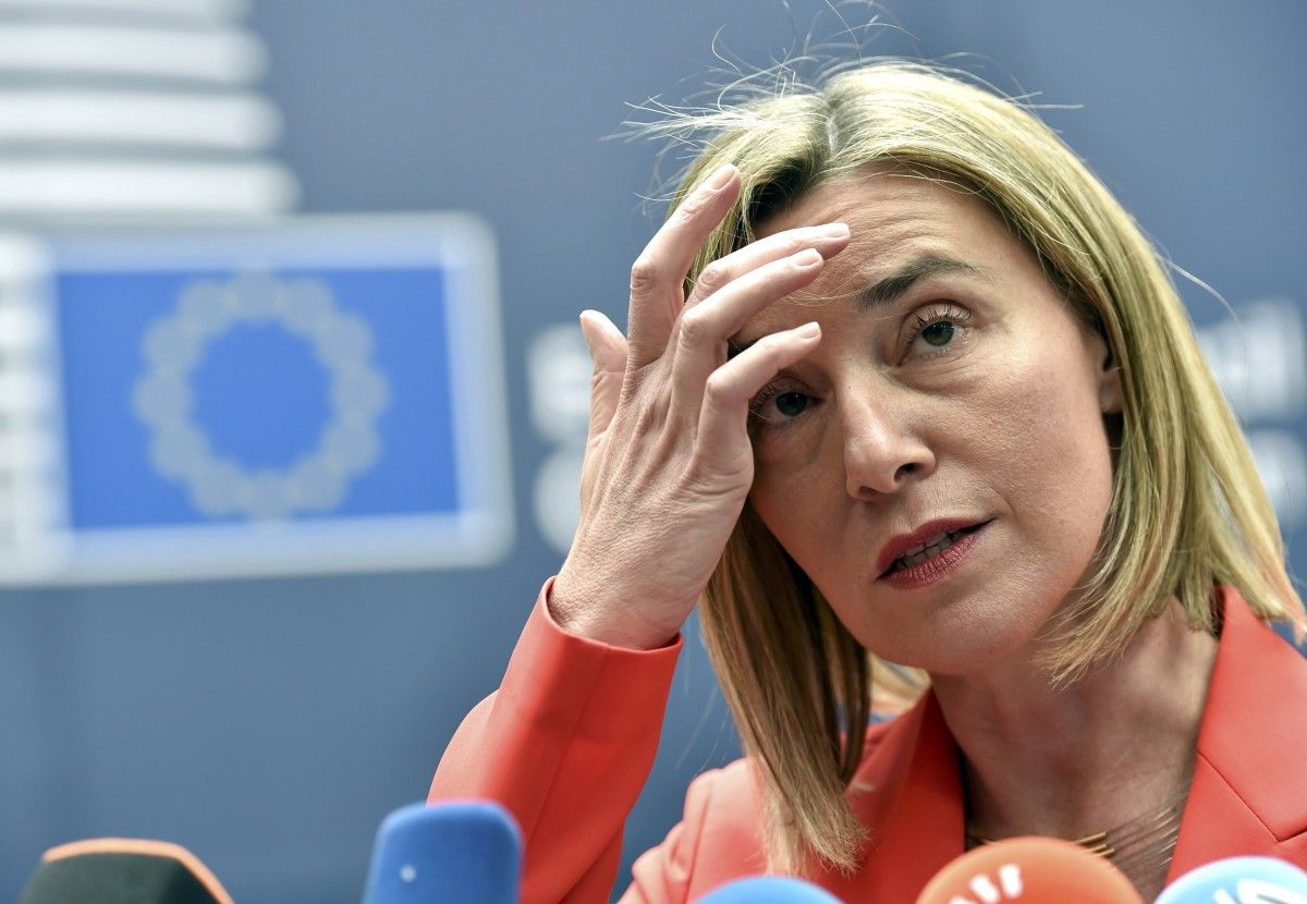 Comisarul Federica Mogherini, un alt înalt oficial european pus în dificultate de Ucraina