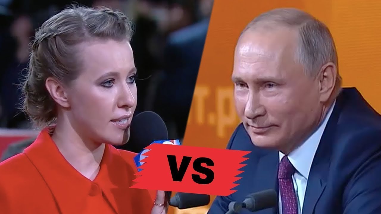 Ksenia Sobceak este acuzată periodica că nu este decât o marionetă a regimului Putin
