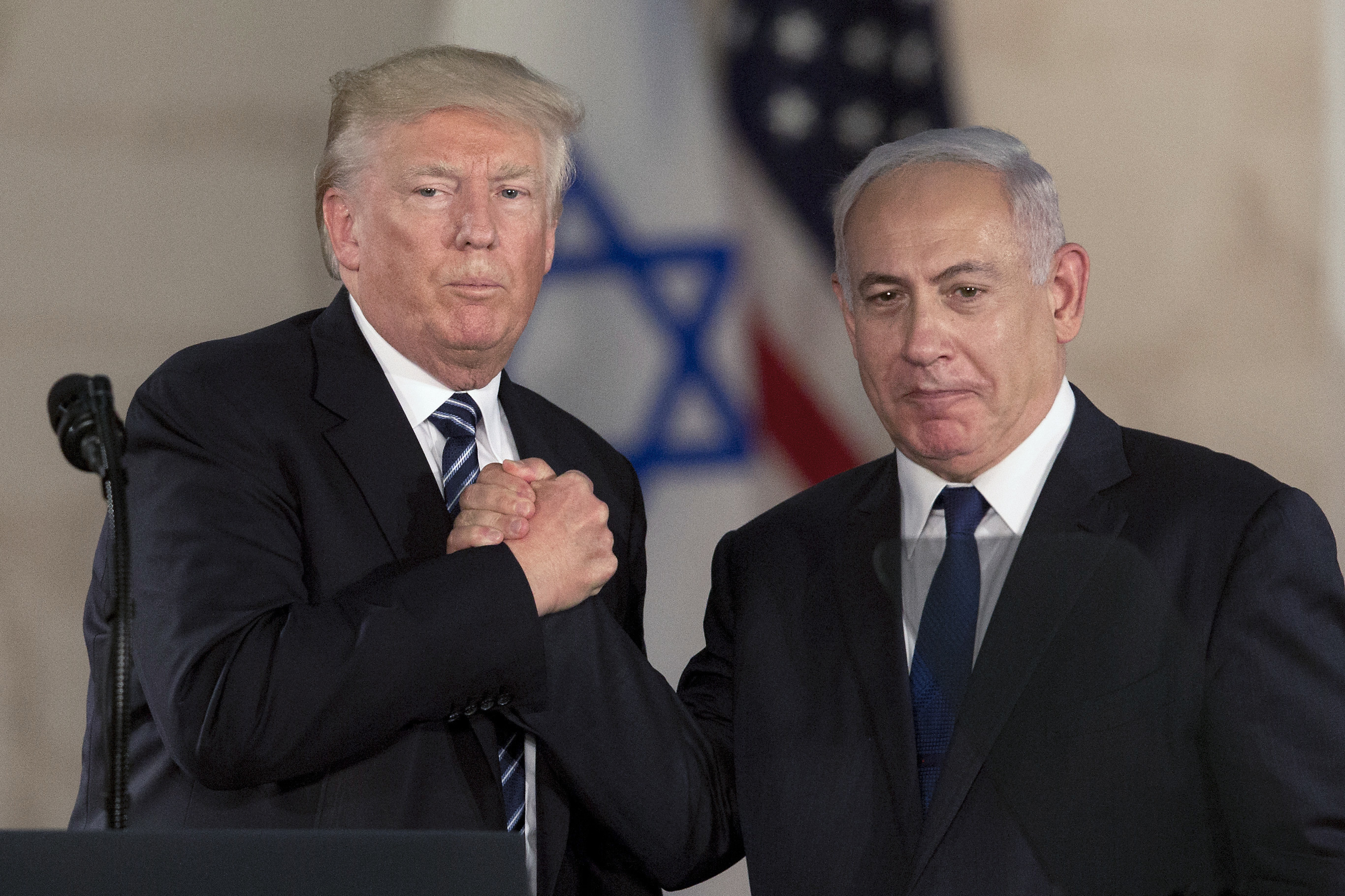 Premierul israelian Benjamin Netanyahu, mulțumit de sprijinul administrației Trump