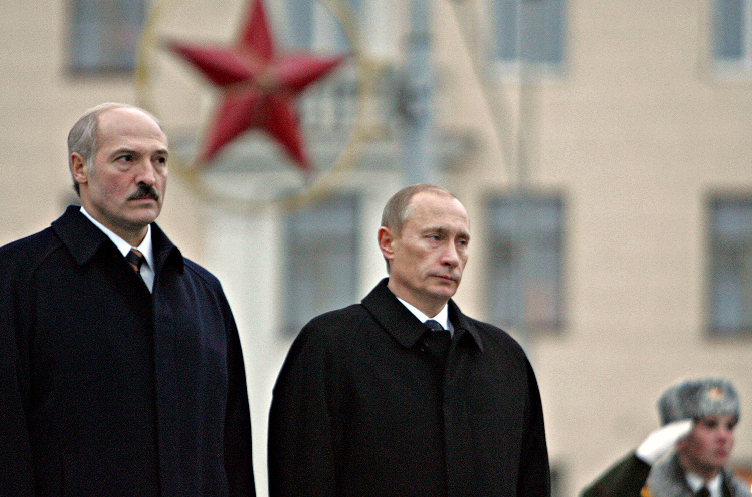 Alexandr Lukașenko, un aliat cheie al liderului rus Vladimir Putin