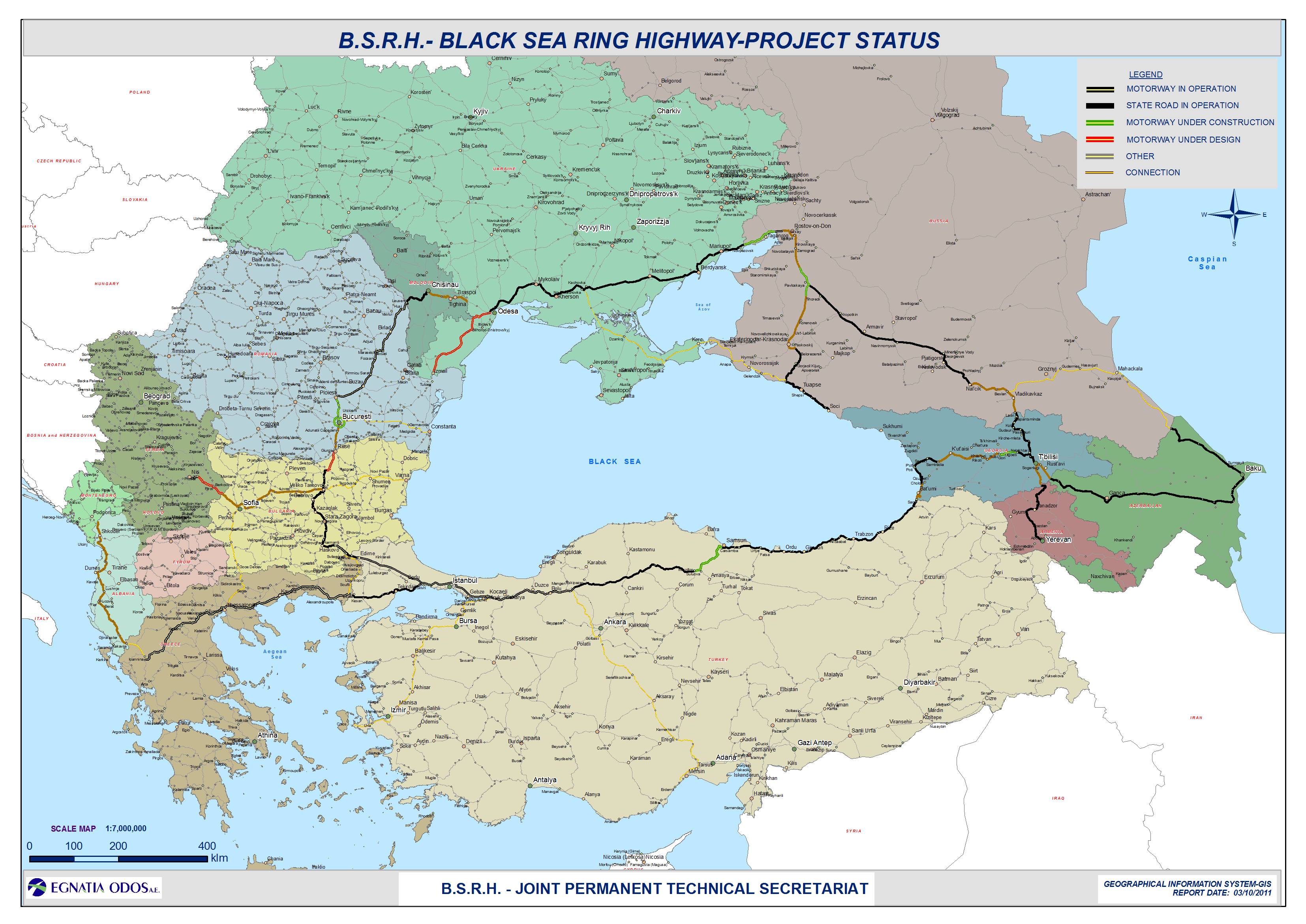 Infrastructura Mării Negre, o problemă stringentă