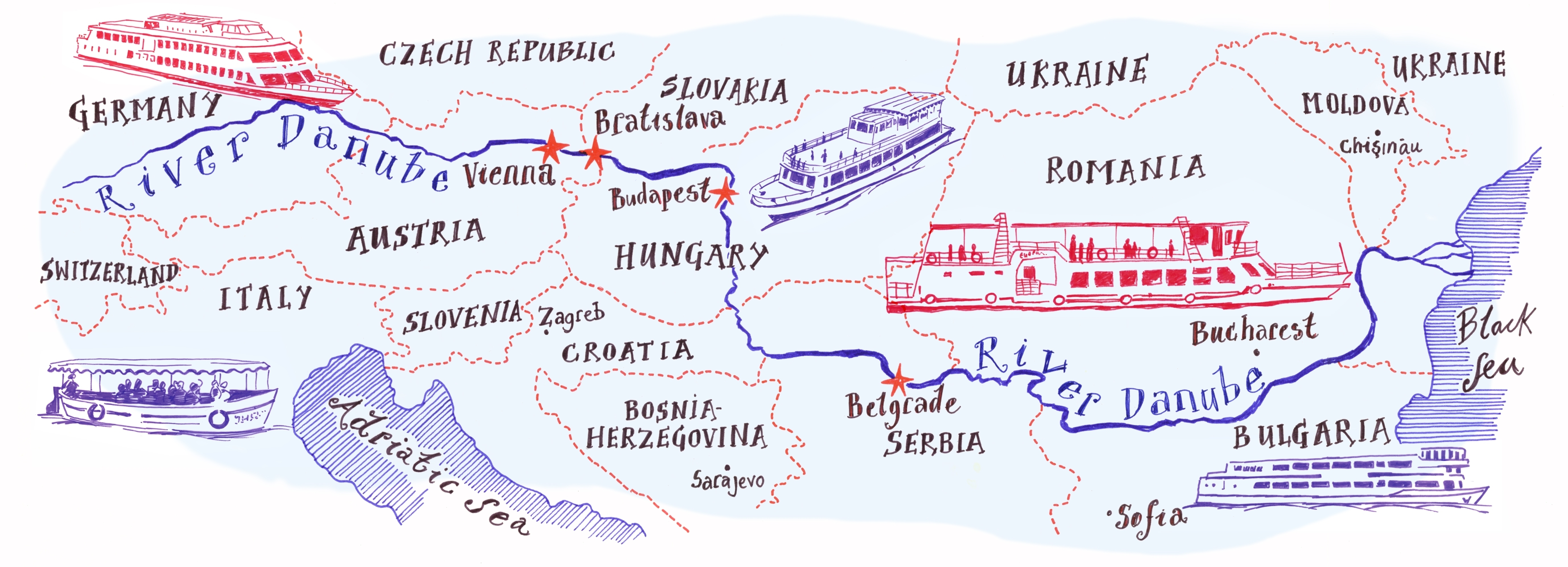 Dunărea, cale navigabilă strategică pentru statele europene