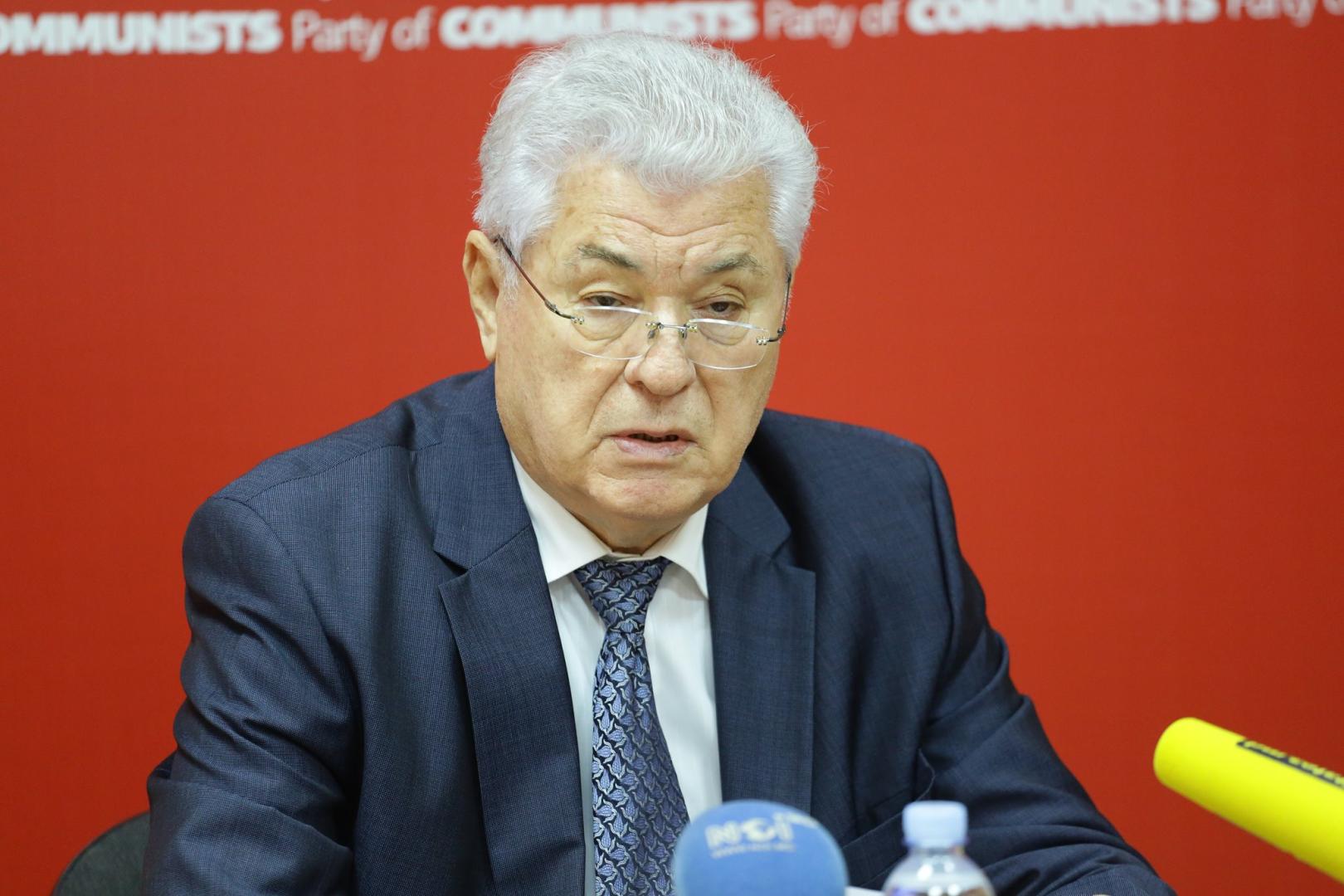 Liderul comunist Vladimir Voronin, relansat în politica moldovenească 