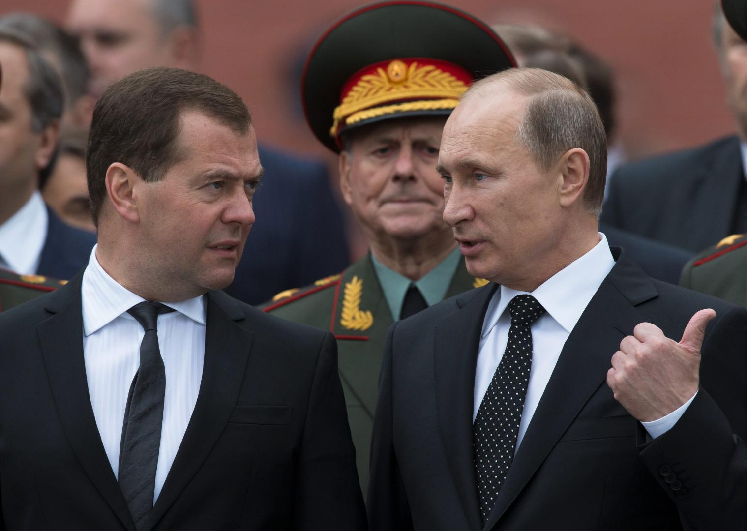 Dmitri Medvedev, un aliat al liderului rus Putin