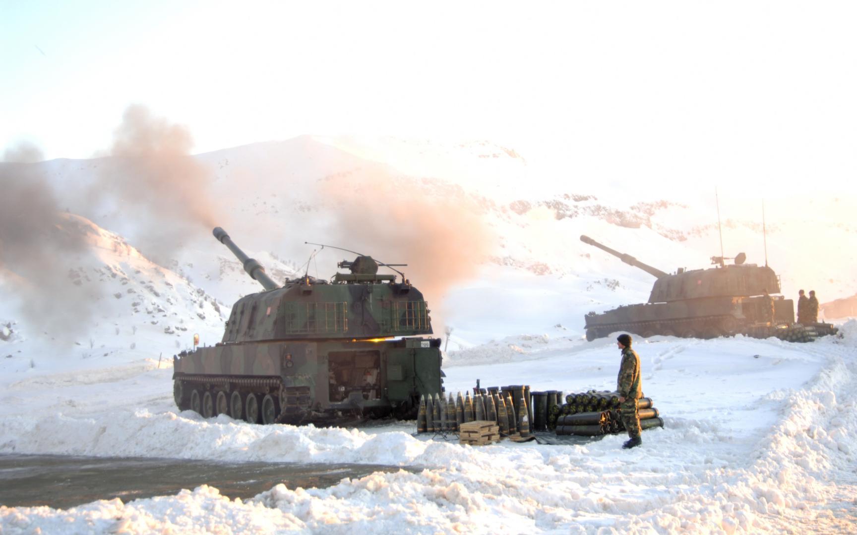 T-155 Fırtına și-a dovedit eficacitatea în luptele cu rebelii kurzi